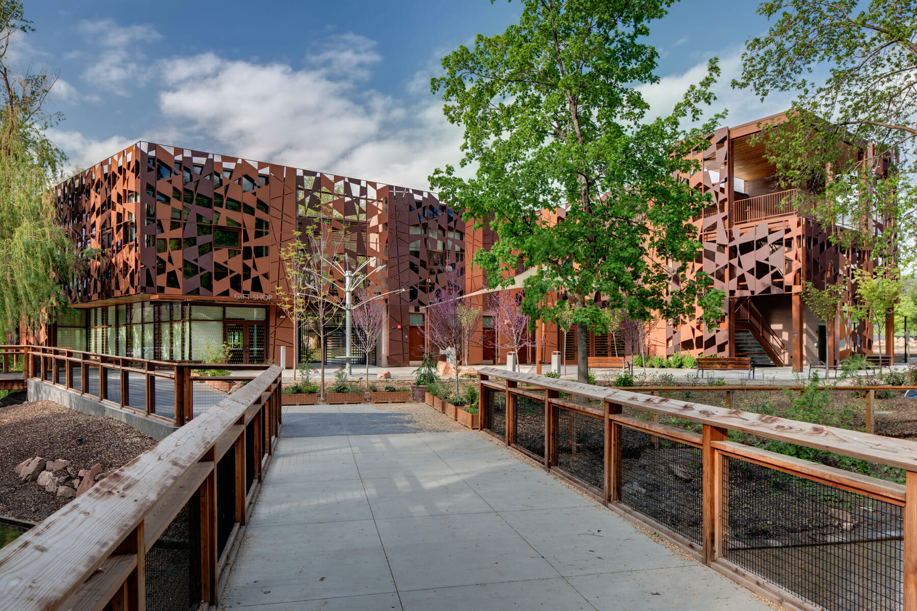 Tracy Aviary Visitor Center A Gateway to Avian Discovery ajc architects